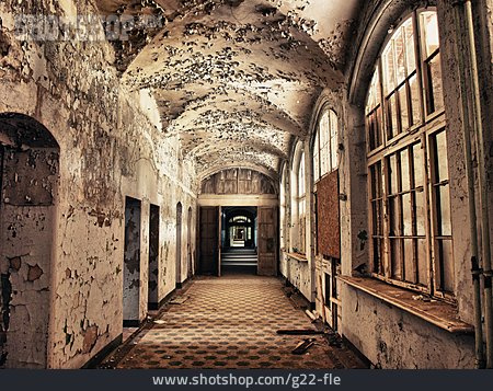 
                Flur, Korridor, Beelitz-heilstätten                   