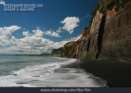 
                Neuseeland, Steilküste, White Cliffs Walkway                   