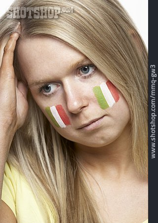 
                Fan, Enttäuscht, Italien, Patriotismus                   