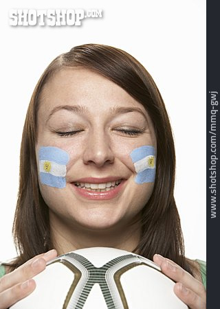 
                Argentinien, Patriotismus, Fußballfan                   