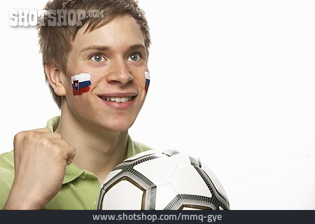 
                Fan, Patriotismus, Slowakei, Mitfiebern                   
