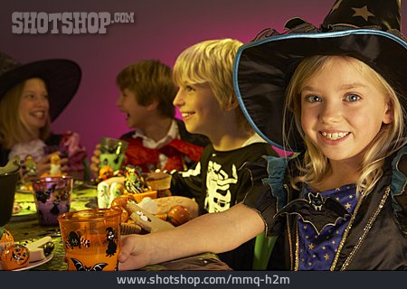 
                Party, Kostüm, Halloween, Kinderfest                   