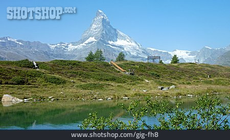 
                Alpen, Matterhorn, Leisee                   