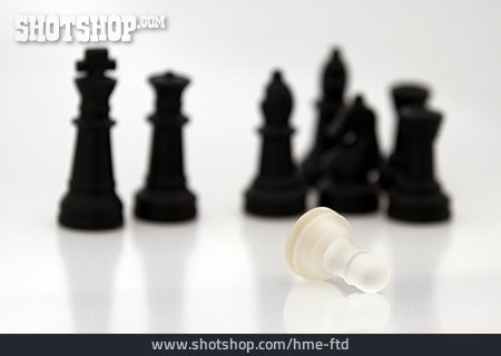 
                Strategie, Schachfigur, Niederlage                   