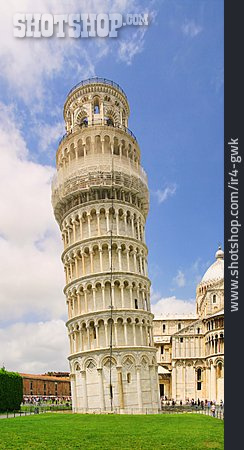 
                Wahrzeichen, Italien, Schiefer Turm Von Pisa                   