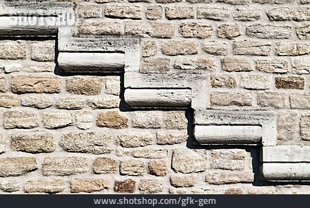 
                Mauer, Backsteinmauer                   