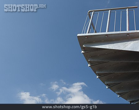 
                Geländer, Stahlkonstruktion, Aussichtsplattform                   