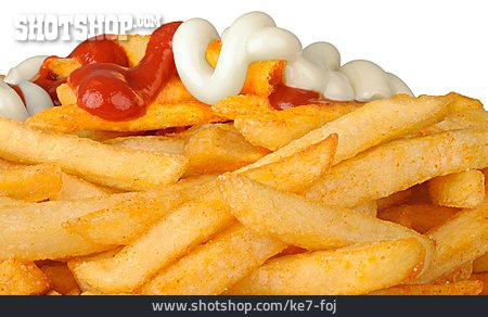 
                Ketchup, Pommes Frites, Rot-weiß, Mayonnaise                   