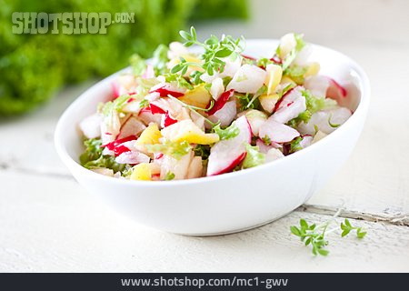 
                Salat, Rohkostsalat, Radieschensalat                   