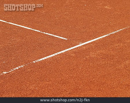 
                Linie, Tennisplatz, Sandplatz                   