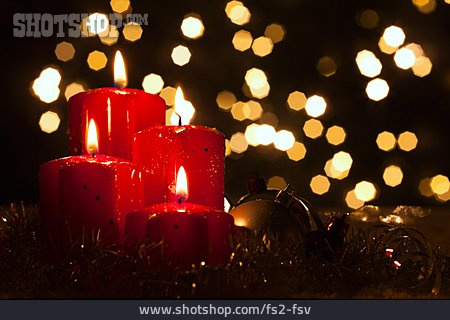 
                Advent, Kerzenlicht, Adventskerze, Vierter Advent                   
