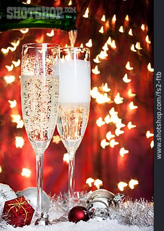 
                Sparkling, Champagne Glass, Pouring                   