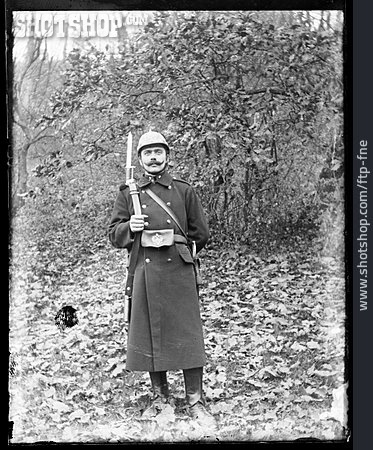 
                Uniform, Soldat, Historisches Foto                   