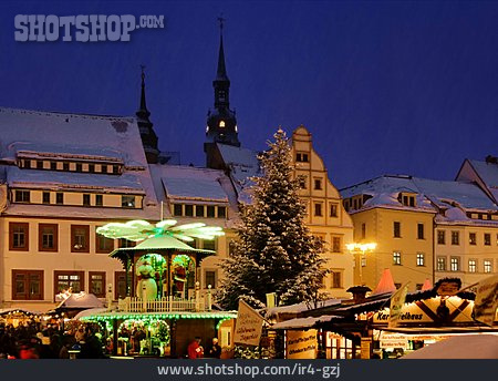 
                Weihnachtsmarkt, Freiberg                   