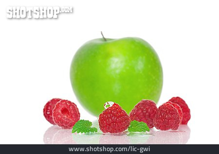
                Fruit, Apple, Raspberry                   