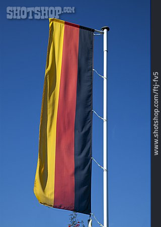 
                Fahne, Nationalflagge, Deutschlandflagge                   
