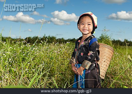 
                Mädchen, Asiatin, Hmong                   