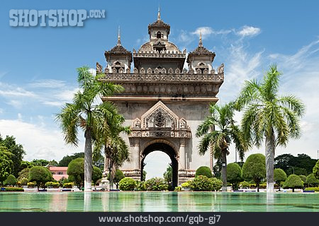 
                Triumphbogen, Vientiane, Patou Xai                   