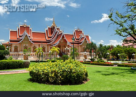 
                Vientiane, That Luang, Vat That Luang Neua                   