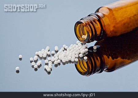 
                Pille, Homöopathie, Arzneiflasche                   