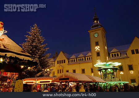 
                Weihnachtsmarkt, Freiberg                   