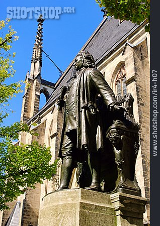 
                Bach-denkmal, Johann Sebastian Bach, Thomaskirche                   