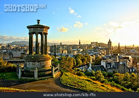 
                Schottland, Edinburgh, Dugald Stewart Monument                   