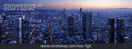 
                Stadtansicht, Großstadt, Frankfurt                   