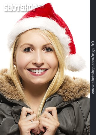 
                Nikolausmütze, Weihnachtsfrau, Weihnachtlich                   