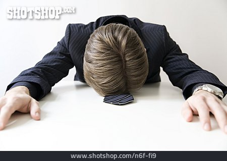 
                Businessman, Exhaustion, Stress & Struggle, Depression                   