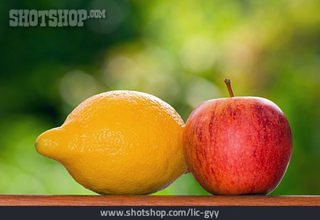 
                Obst, Apfel, Zitrone                   