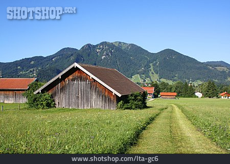 
                Berghütte, Lenggries, Feldscheune                   