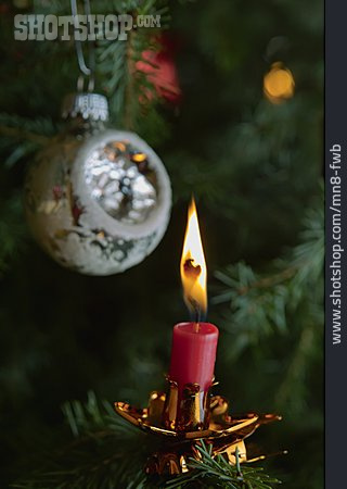 
                Kerze, Kerzenlicht, Weihnachtsdekoration                   