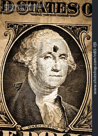 
                Dollar, Washington, Kopfschuss                   