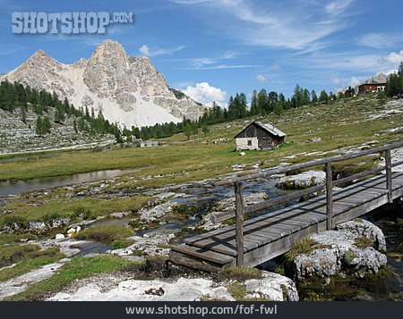 
                Idylle, Alpen, Dolomiten                   
