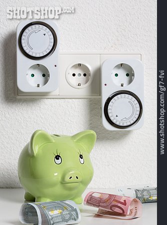 
                Sparen, Stromverbrauch, Zeitschaltuhr                   