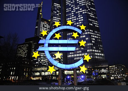 
                Europäische Zentralbank, Eurosymbol                   