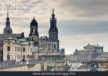 
                Dresden, Brühlsche Terrasse                   