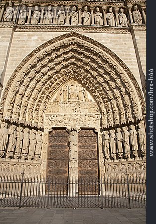 
                Portal, Notre Dame De Paris                   