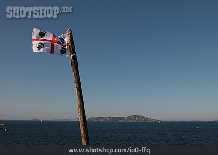 
                Sardinien, Sardische Flagge                   