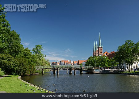 
                Fluss, Lübeck                   