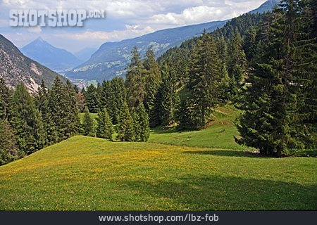 
                Gebirge, Tal, Lechtal                   