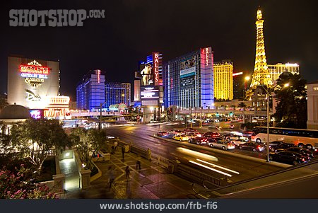 
                Nachtleben, Las Vegas, Eiffelturm, Las Vegas Boulevard                   