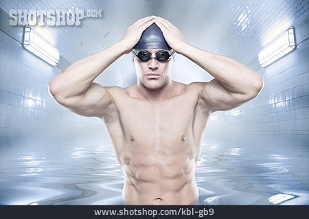 
                Sportler, Athlet, Schwimmer                   