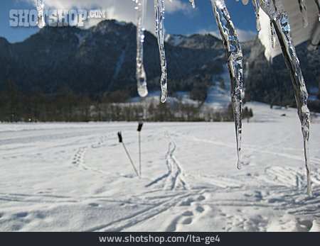 
                Eiszapfen, Skigebiet                   