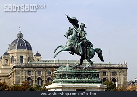 
                Wien, Heldenplatz, Erzherzog-karl-reiterdenkmal                   
