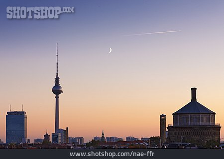 
                Skyline, Berlin, Fernsehturm, Alexanderplatz                   