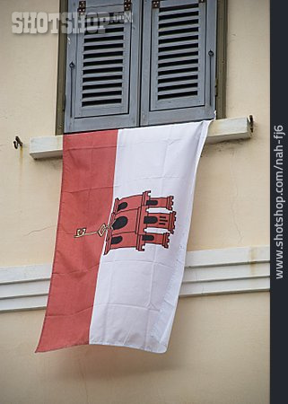
                Nationalflagge, Gibraltar                   