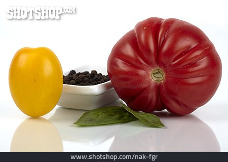 
                Tomate, Tomatensorte, Ochsenherz, Floragold Basket                   