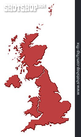 
                Vereinigtes Königreich, Großbritannienkarte                   